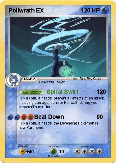 Pokemon Poliwrath EX