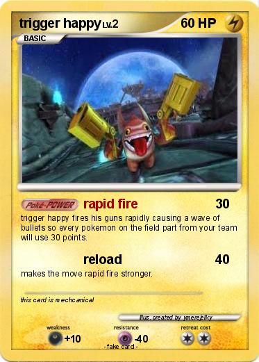 Pokemon trigger happy