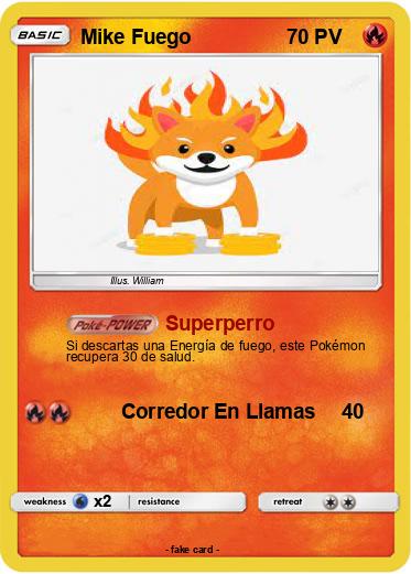Pokemon Mike Fuego