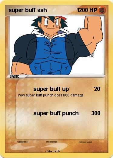 Pokemon super buff ash                   1