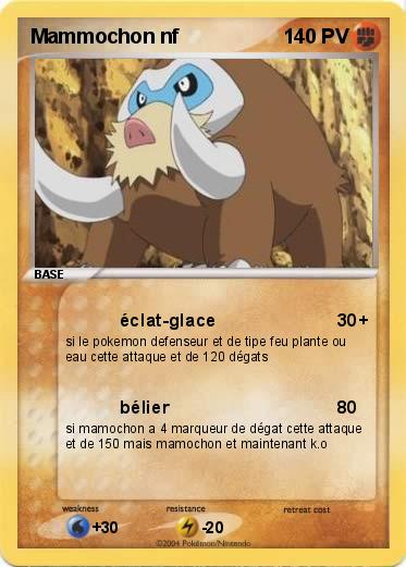 Pokemon Mammochon nf