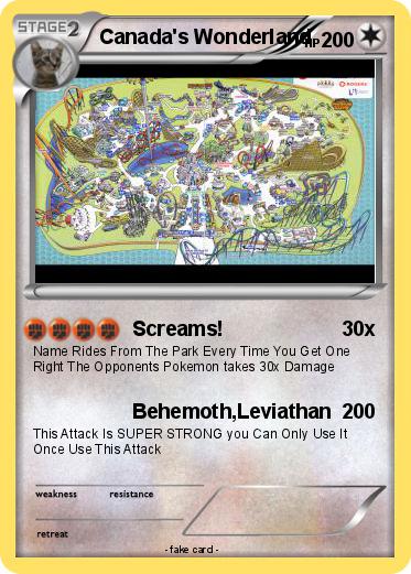 Pokemon Canada's Wonderland
