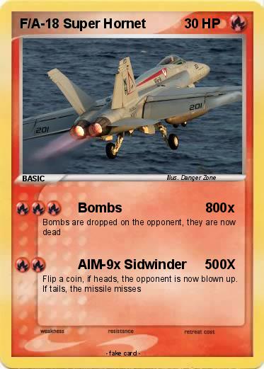 Pokemon F/A-18 Super Hornet