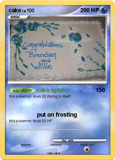 Pokemon cake