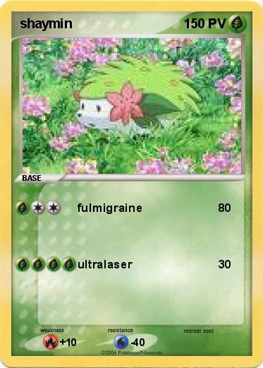 Pokemon shaymin 