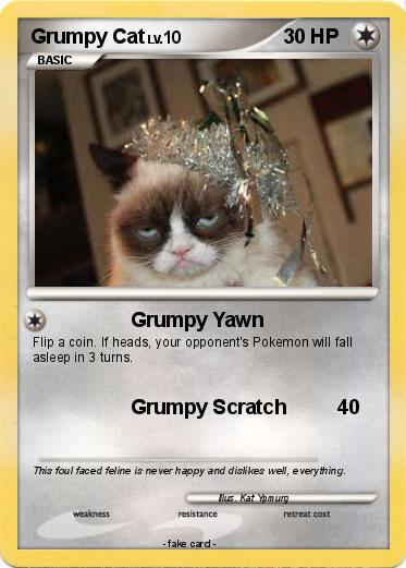 Pokemon Grumpy Cat