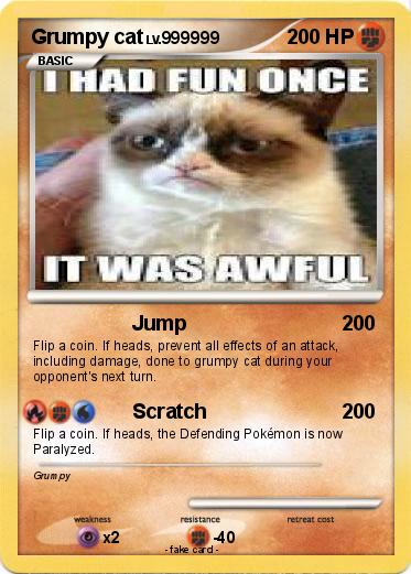 Pokemon Grumpy cat