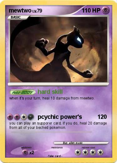Pokemon mewtwo