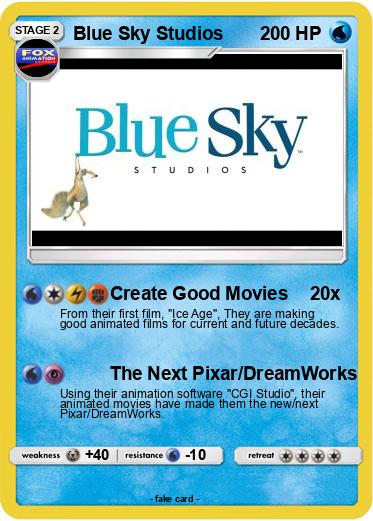 Pokemon Blue Sky Studios