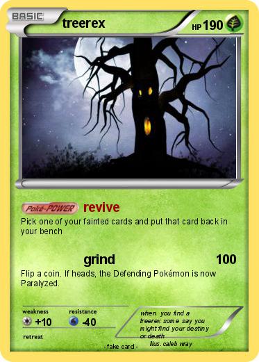 Pokemon treerex
