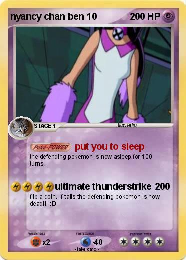 Pokemon nyancy chan ben 10