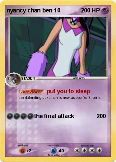 Pokemon nyancy chan ben 10