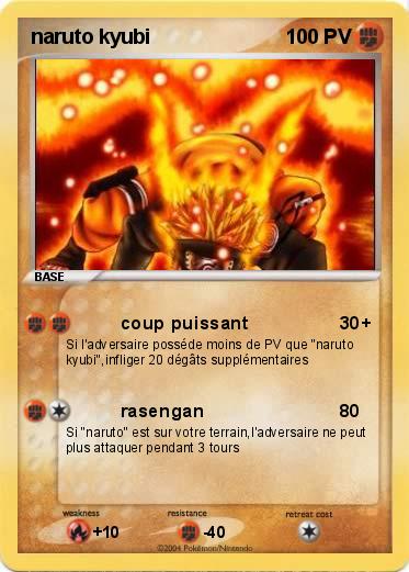 Pokemon naruto kyubi