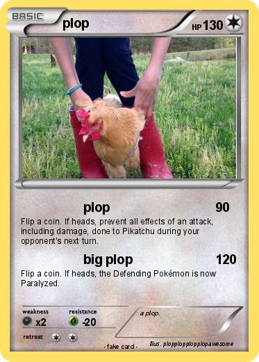 Pokemon plop
