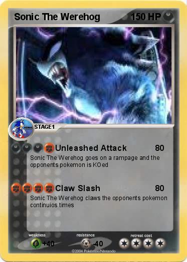 Pokemon Sonic The Werehog