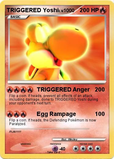 Pokemon TRIGGERED Yoshi