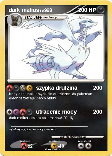 Pokemon dark malius