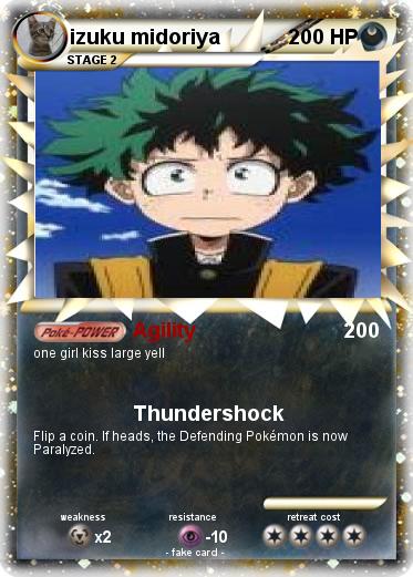 Pokemon izuku midoriya