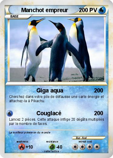 Pokemon Manchot empreur
