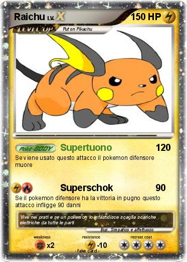 Pokemon Raichu