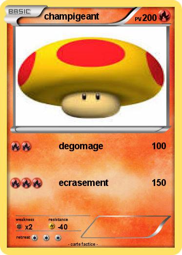 Pokemon champigeant