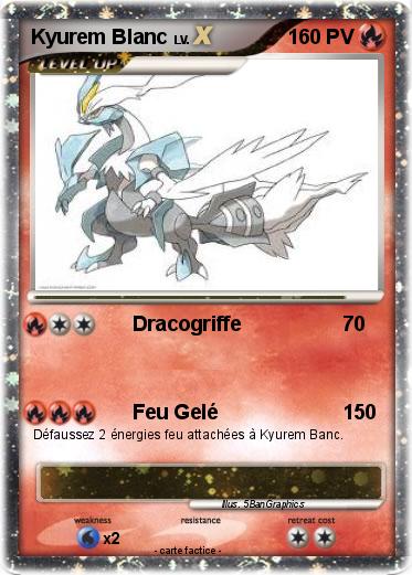 Pokemon Kyurem Blanc