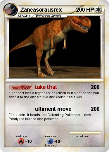 Pokemon Zaneasorausrex