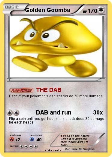 Pokemon Golden Goomba