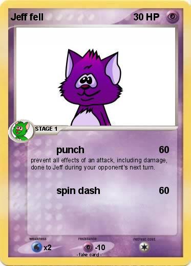 Pokemon Jeff fell