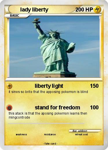 Pokemon lady liberty