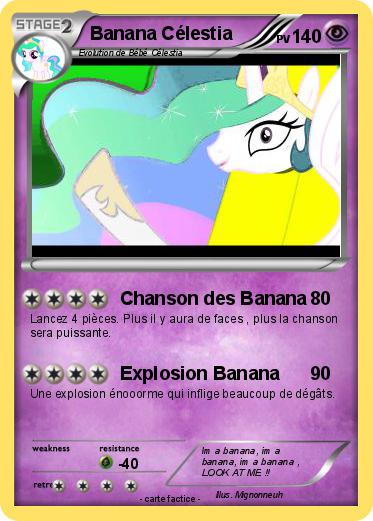 Pokemon Banana Célestia