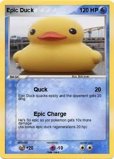 Pokemon Epic Duck