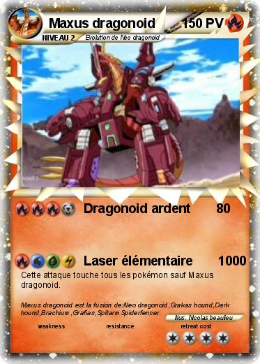 Pokemon Maxus dragonoid