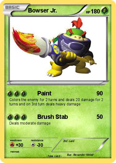Pokemon Bowser Jr.