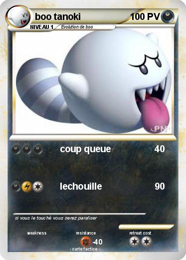 Pokemon boo tanoki