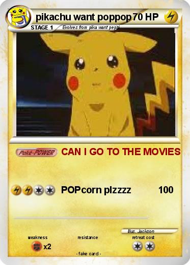 Pokemon pikachu want poppop