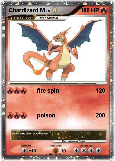 Pokemon Chardizard M
