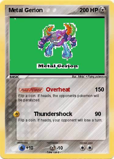 Pokemon Metal Gerion