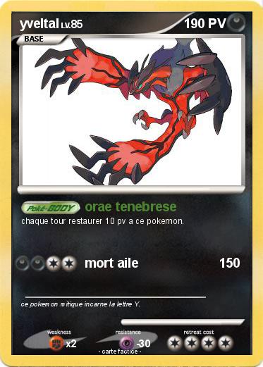 Pokemon yveltal