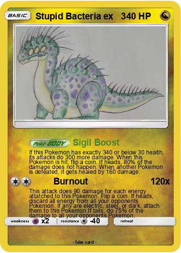Pokemon Stupid Bacteria ex   3