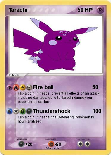 Pokemon Tarachi