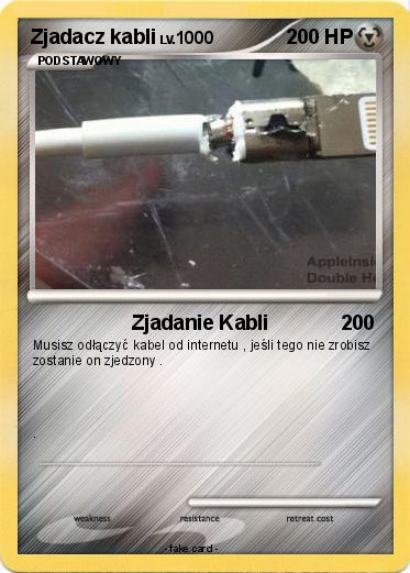 Pokemon Zjadacz kabli