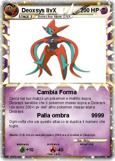 Pokemon Deoxsys livX