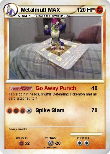 Pokemon Metalmutt MAX