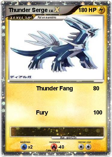 Pokemon Thunder Serge