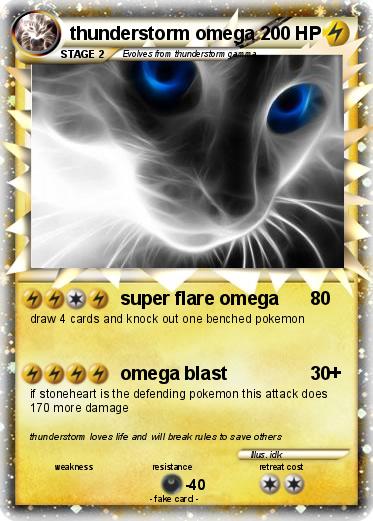 Pokemon thunderstorm omega