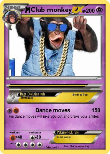 Pokemon Club monkey