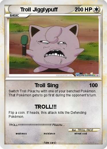 Pokemon Troll Jigglypuff