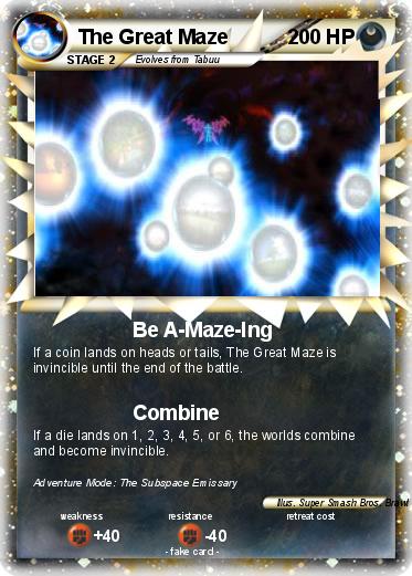 Pokemon The Great Maze
