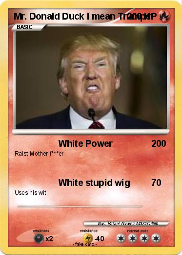 Pokemon Mr. Donald Duck I mean Trumpet